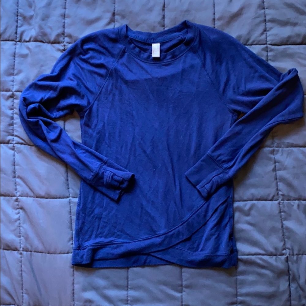 Athleta Girl Navy Lightweight Sweatshirt